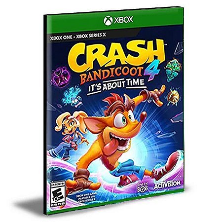 Crash Bandicoot 4 It’s About Time Xbox One e Xbox Series X|S MÍDIA DIGITAL
