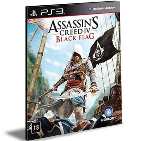Assassins Creed IV Black Flag Ps3  Mídia Digital
