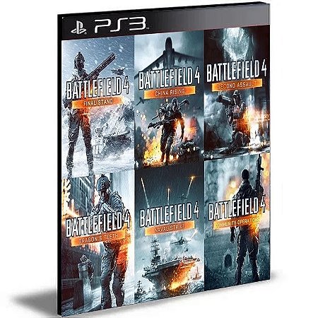 Dlcs Battlefield 4 Premium PS3 PSN Mídia Digital