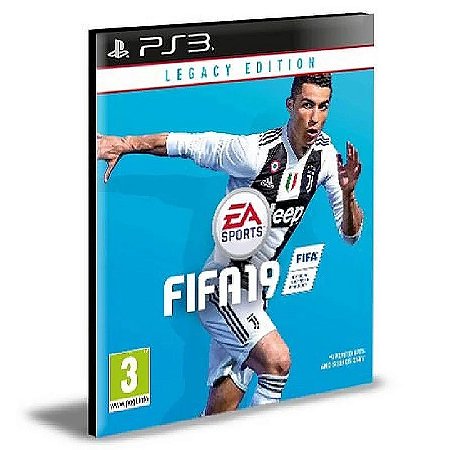 FIFA 19 LEGACY EDITION PORTUGUÊS PS3 MÍDIA DIGITAL