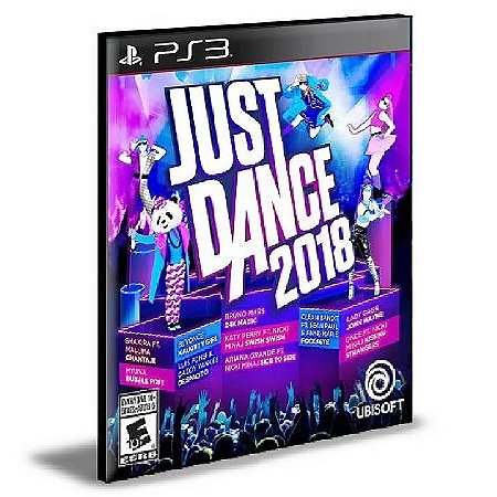 JUST DANCE 2018 PS3 MÍDIA DIGITAL