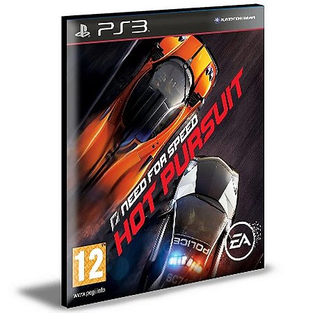 Need For Speed Hot Pursuit Ps3 MÍDIA DIGITAL