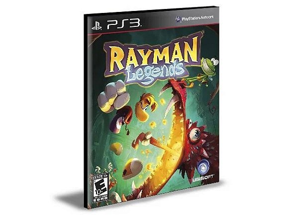 RAYMAN LEGENDS PORTUGUÊS  PS3 MÍDIA DIGITAL