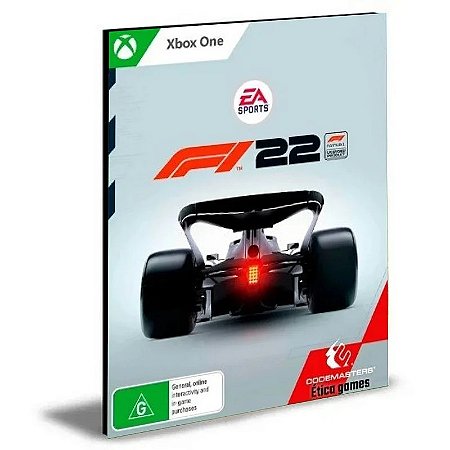 F1 22 Português Xbox One Mídia Digital