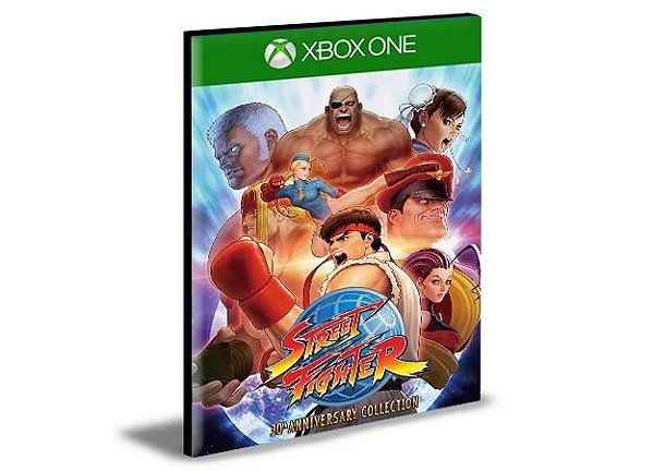 Street Fighter 30th Anniversary Collection Português Xbox One e Xbox Series X|S MÍDIA DIGITAL