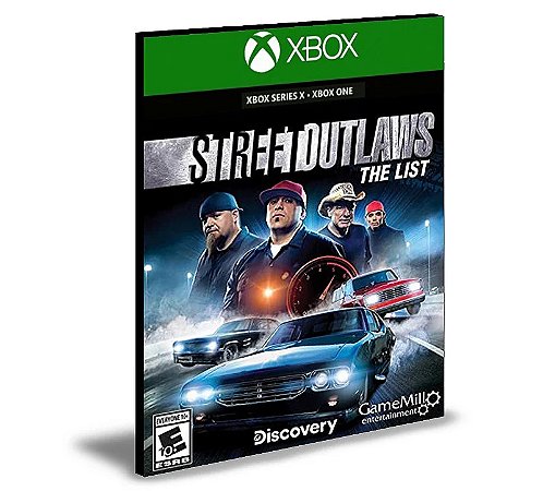 Street Outlaws The List Xbox One Mídia Digital