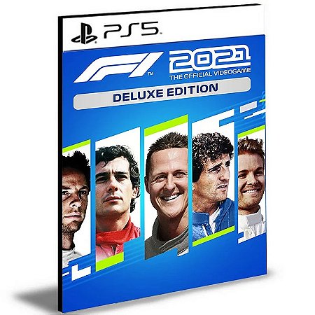 F1 2021 Deluxe Edition Português Ps5 Mídia Digital