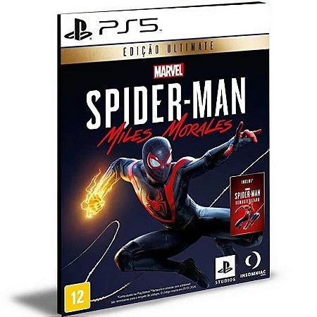 Marvel's Spider-Man Miles Morales Ultimate Edition Ps5 Mídia Digital