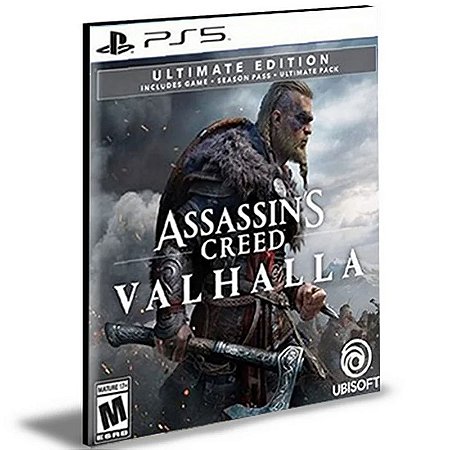 Assassins Creed Valhalla Ultimate Ps5 Português Mídia Digital