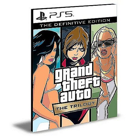 Grand Theft Auto The Trilogy The Definitive Edition PS5 Mídia Digital