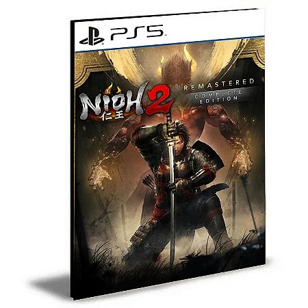 Nioh 2 Remastered Edição Completa PS5 Mídia Digital