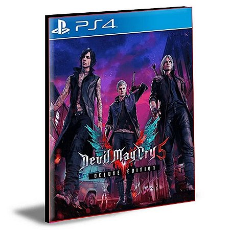 Devil May Cry 5 Deluxe Edition Ps4 e Ps5 Mídia Digital