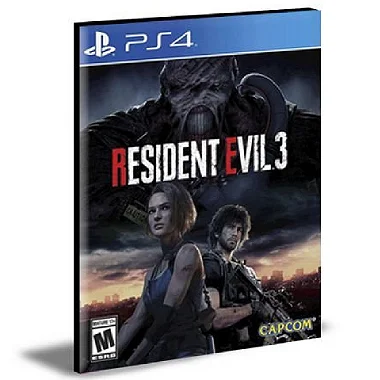 Resident Evil 3 Nemesis Remake Ps4 e Ps5 Mídia Digital