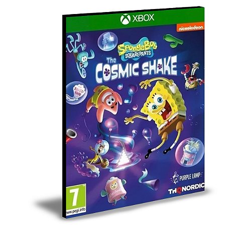SpongeBob SquarePants The Cosmic Shake Xbox One e Xbox Series X|S Mídia Digital