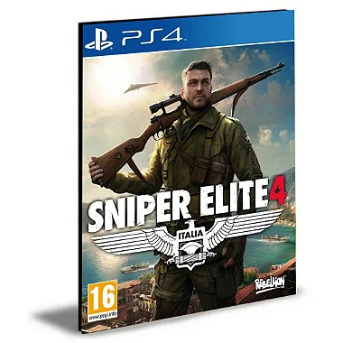 SNIPER ELITE 4 Ps4 e Ps5 Mídia Digital