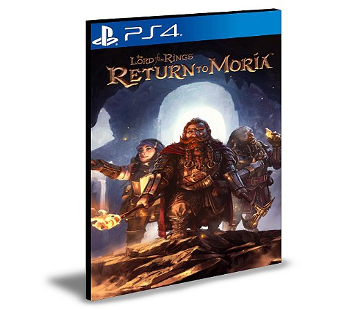 The Lord of the Rings Return to Moria PS5 Mídia Digital