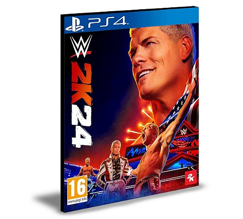 WWE 2K24  PS4 Mídia Digital