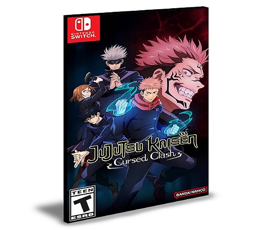 Jujutsu Kaisen Cursed Clash Nintendo Switch Mídia Digital