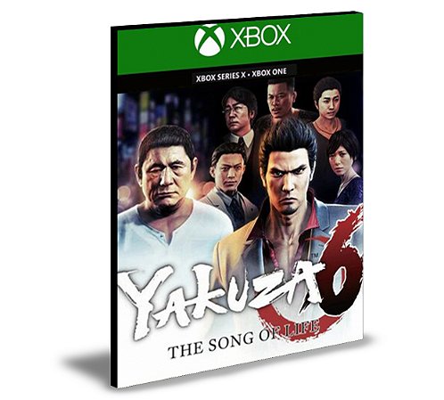 Yakuza 6 The Song of Life Xbox One e Xbox Series X|S MÍDIA DIGITAL