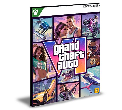 GTA 6 Xbox Series X|S Mídia Digital PRÉ VENDA