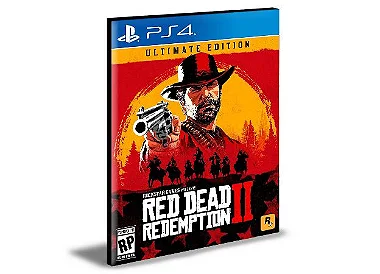 Red Dead Redemption 2 Ultimate Edition Ps4 e Ps5 Mídia Digital