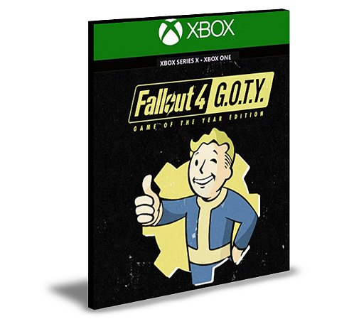 Fallout 4 Game of the Year Edition Xbox One e Xbox Series X|S Mídia Digital