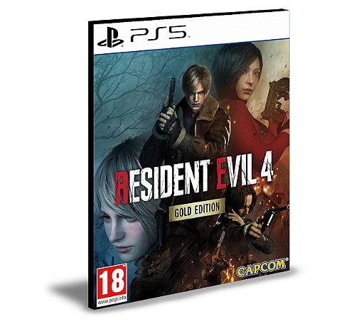Resident Evil 4 Gold Edition  PS5 Mídia Digital