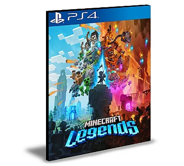 Minecraft Legends Ps4 Psn Mídia Digital