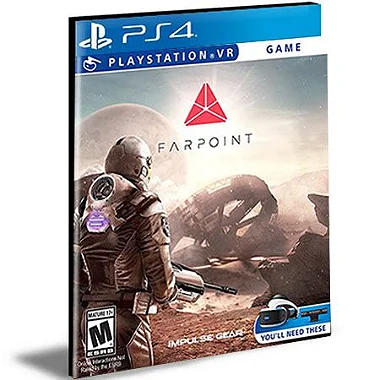 Farpoint Playstation Vr Ps4 Psn Mídia Digital