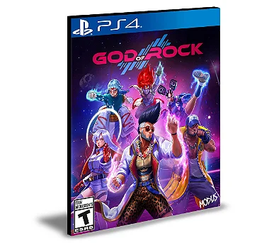 God of Rock Ps4 Psn Mídia Digital