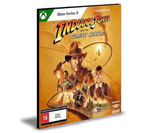 Indiana Jones e o Grande Círculo Xbox Series X|S Mídia Digital
