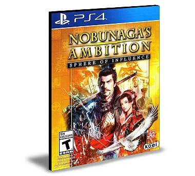NOBUNAGA'S AMBITION Sphere of Influence Ps4 Mídia Digital