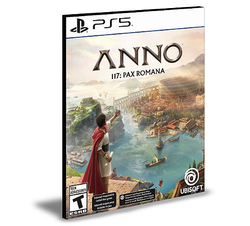 Anno 117 Pax Romana Ps5 Mídia Digital