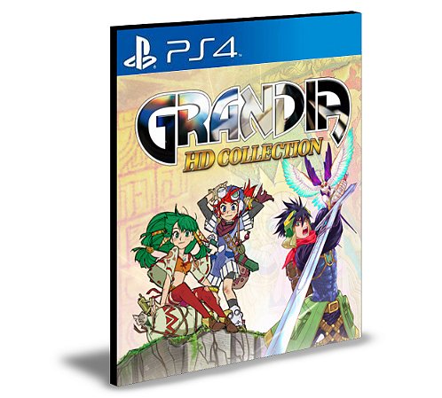 GRANDIA HD Collection Ps4 e PS5 Mídia Digital