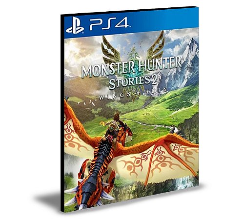 Monster Hunter Stories 2 Wings of Ruin Ps4 e PS5 Mídia Digital
