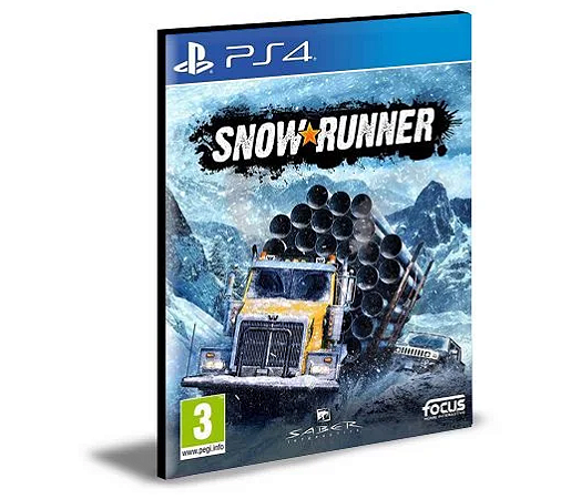 SnowRunner Ps4 e Ps5 Mídia Digital