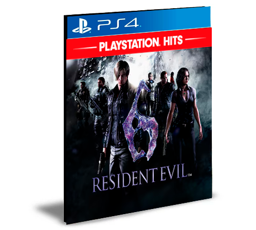 RESIDENT EVIL 6 PS4 e PS5 PSN MÍDIA DIGITAL