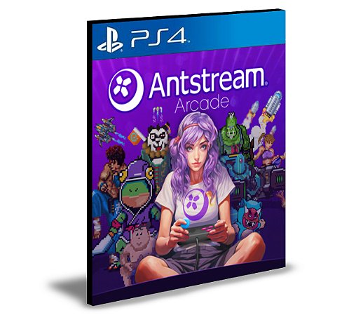 Antstream Arcade - Assinatura Ps4 e PS5 Mídia Digital