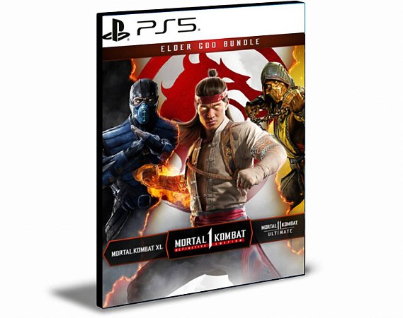 Mortal Kombat Elder God Bundle Ps5 Mídia Digital