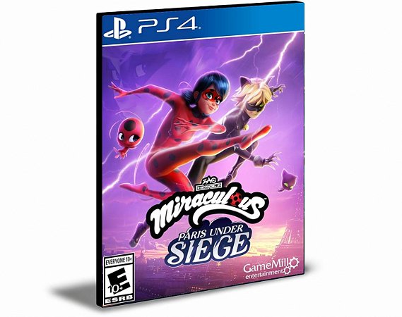Miraculous Paris Under Siege Ps4 e PS5 Mídia Digital