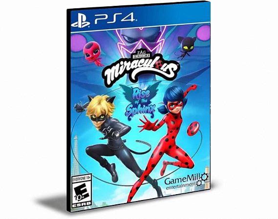 MIRACULOUS RISE OF THE SPHINX Ps4 e PS5 Mídia Digital