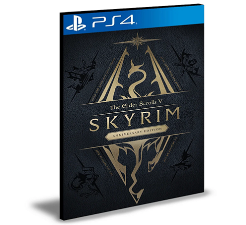 The Elder Scrolls V Skyrim Anniversary Edition Ps4 Mídia Digital