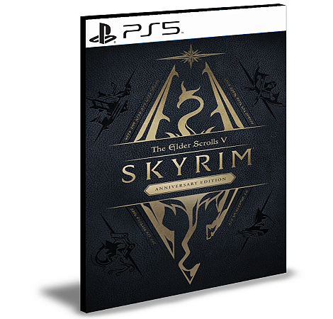 The Elder Scrolls V Skyrim Anniversary Edition Ps5 Mídia Digital