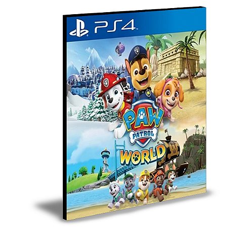 Mundo da PAW Patrol Patrulha Canina Ps4 Mídia Digital