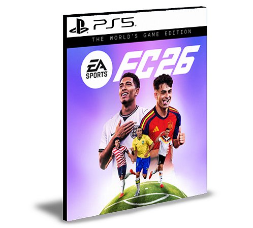 Edição The World's Game do EA SPORTS FC 26 - Ps5 - FIFA Mídia Digital