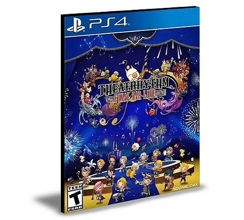 THEATRHYTHM FINAL BAR LINE Ps4 e PS5 Mídia Digital
