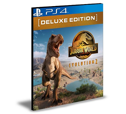 JURASSIC WORLD EVOLUTION 2 EDIÇÃO DELUXE Ps4 e PS5 Mídia Digital