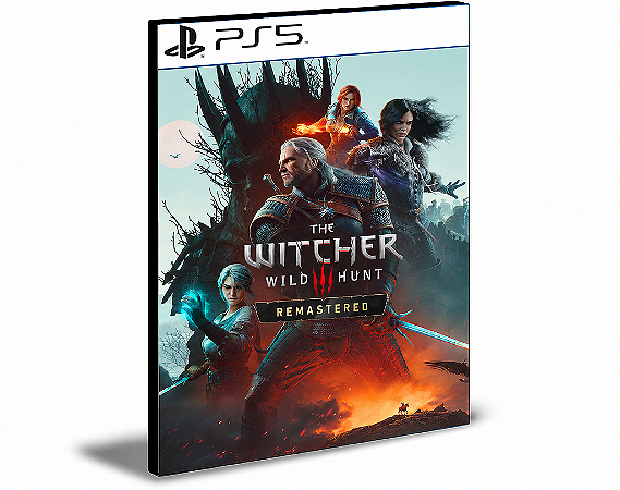 The Witcher 3 Wild Hunt Remastered Ps5 Mídia Digital