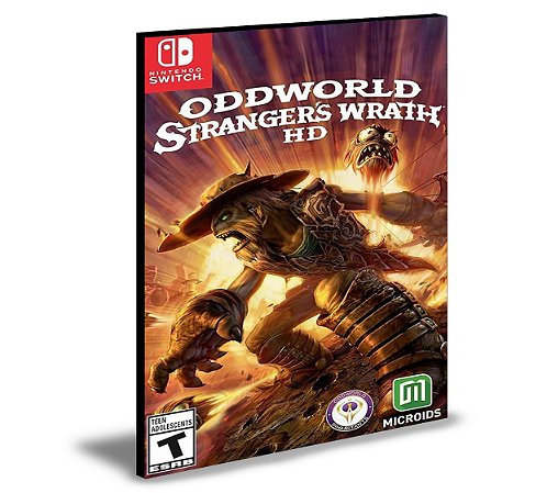 Oddworld Stranger’s Wrath Nintendo Switch Mídia Digital