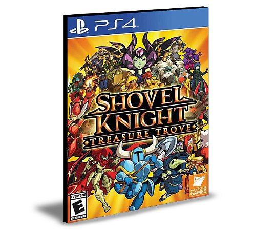 Shovel Knight Treasure Trove PS4 e PS5 Midia Digital
